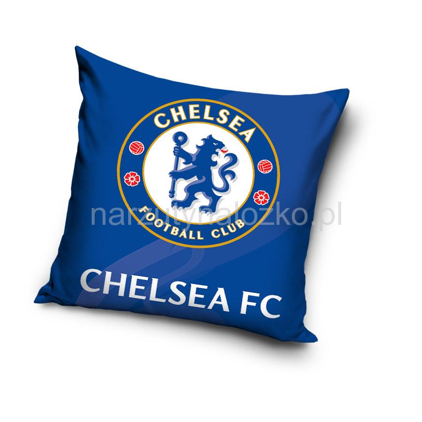 CHELSEA FC niebieska poszewka ozdobna na łóżko