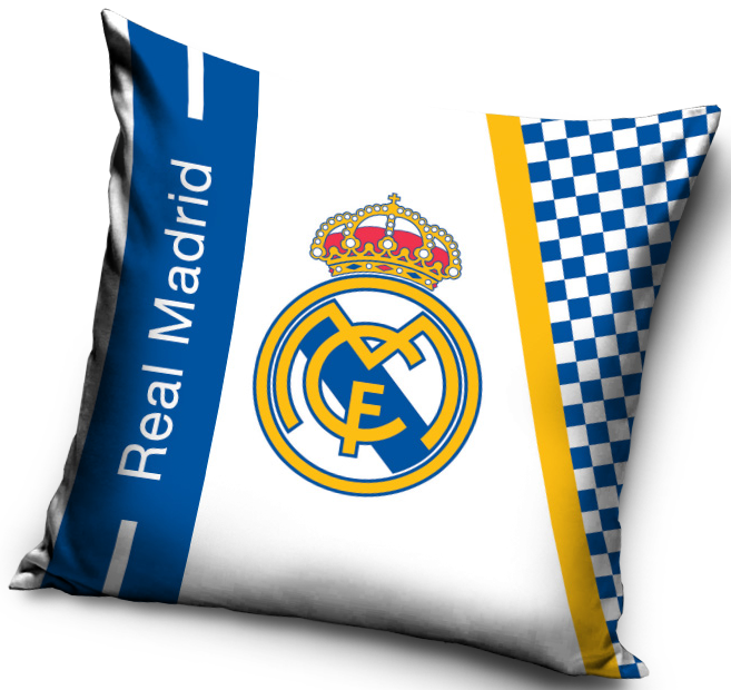 REAL MADRID biała poszewka na poduszkę młodzieżowa