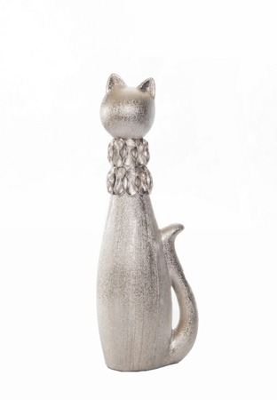 Figurka dekoracyjna w kształcie kota