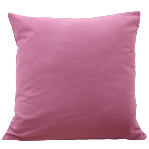 Ozdobna poszewka na poduszkę koloru różowego 