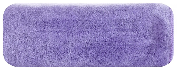 Gładki fioletowy ręcznik łazienkowy bez wzorów