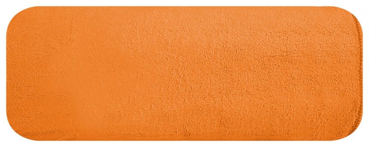 Stylowy frotte ręcznik w kolorze pomarańczowym 50x90