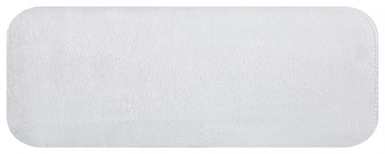 Miękki bawełniany jednolity biały ręcznik