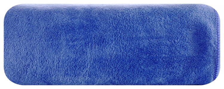 Stylowy gładki bawełniany ręcznik kąpielowy w kolorze granatowym