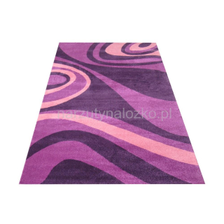 Dywany bawełniane fioletowe we wzory