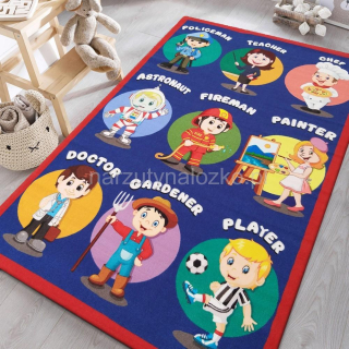 Miękki dywan dla dzieci z zawodami